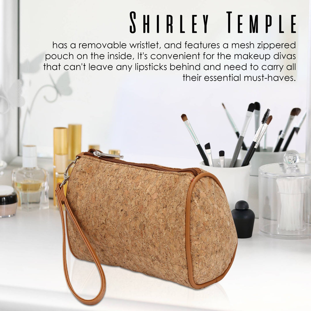 Shirley Temple Large Touch Up Insulated Cosmetics Bags: Black Birmingham